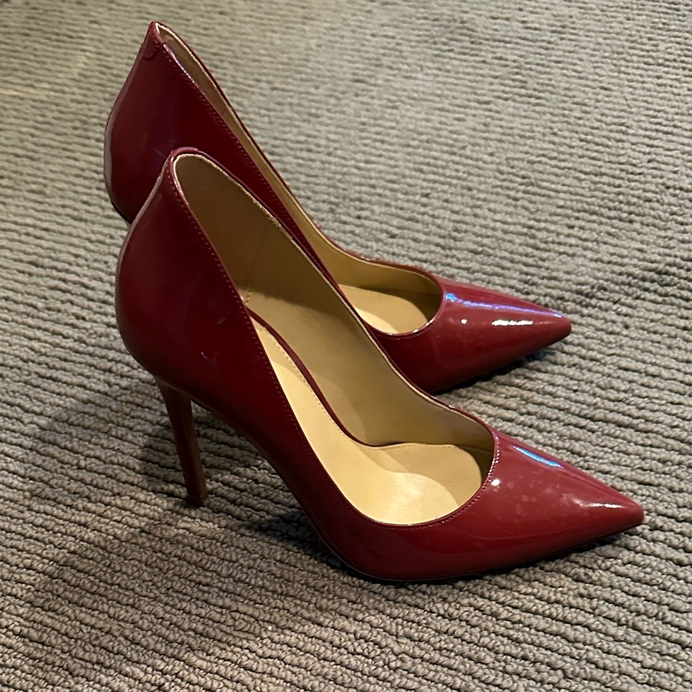 Michael Kors Keke Patent Leather Pumps - Size 5